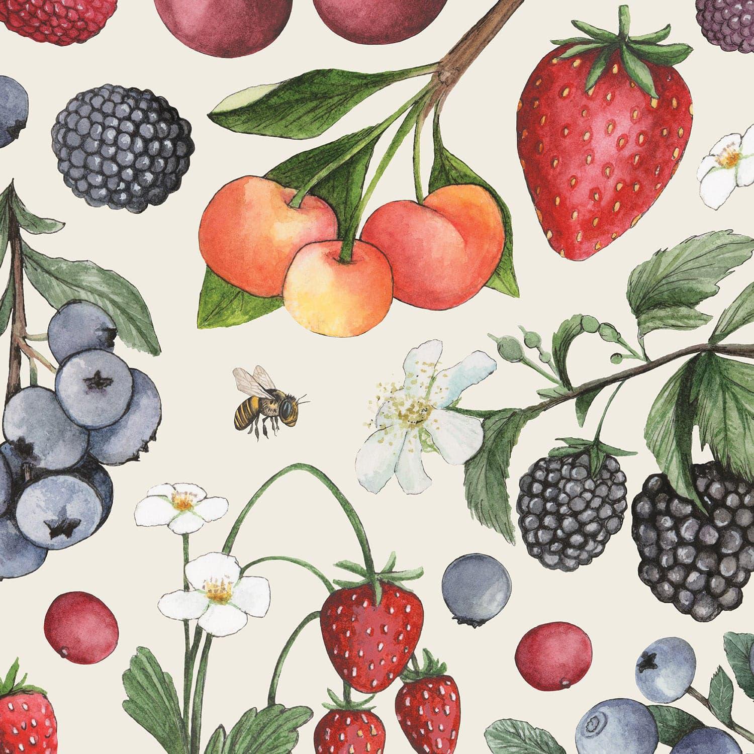 Wild Berry Cocktail Napkin